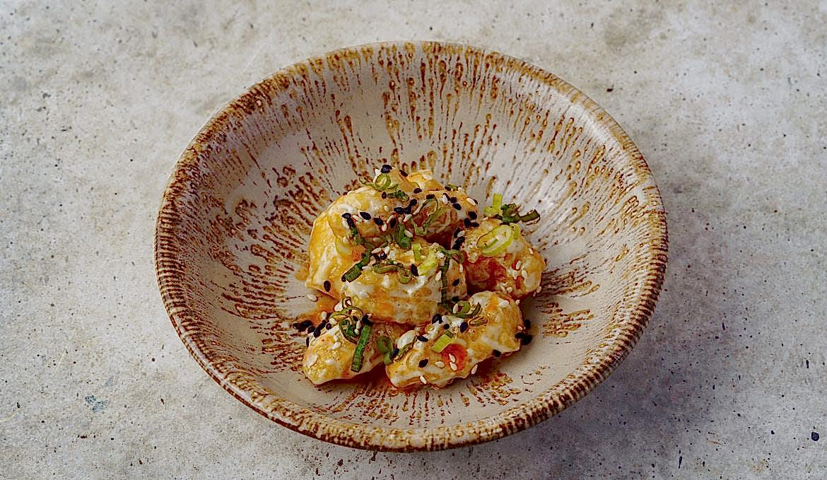 Попкорн креветка/ кокосовый васаби