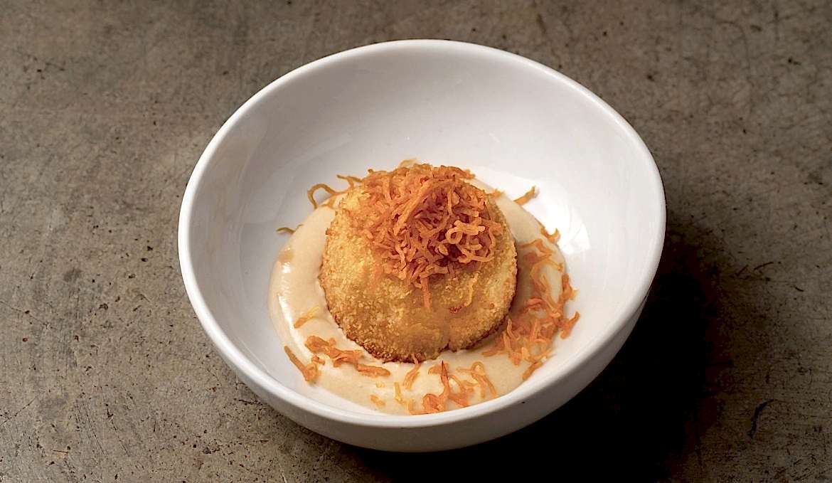 Крокет из картофеля/ вителло тоннато