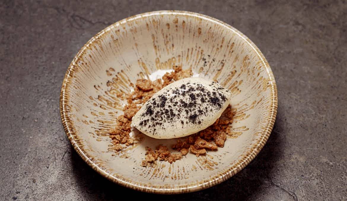 Мороженое/ морская чёрная соль