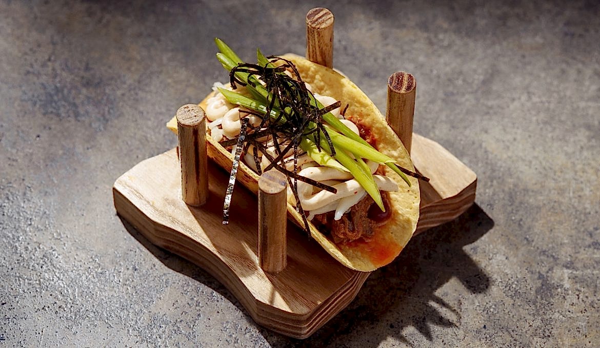 Тако/ говядина/ красная фасоль